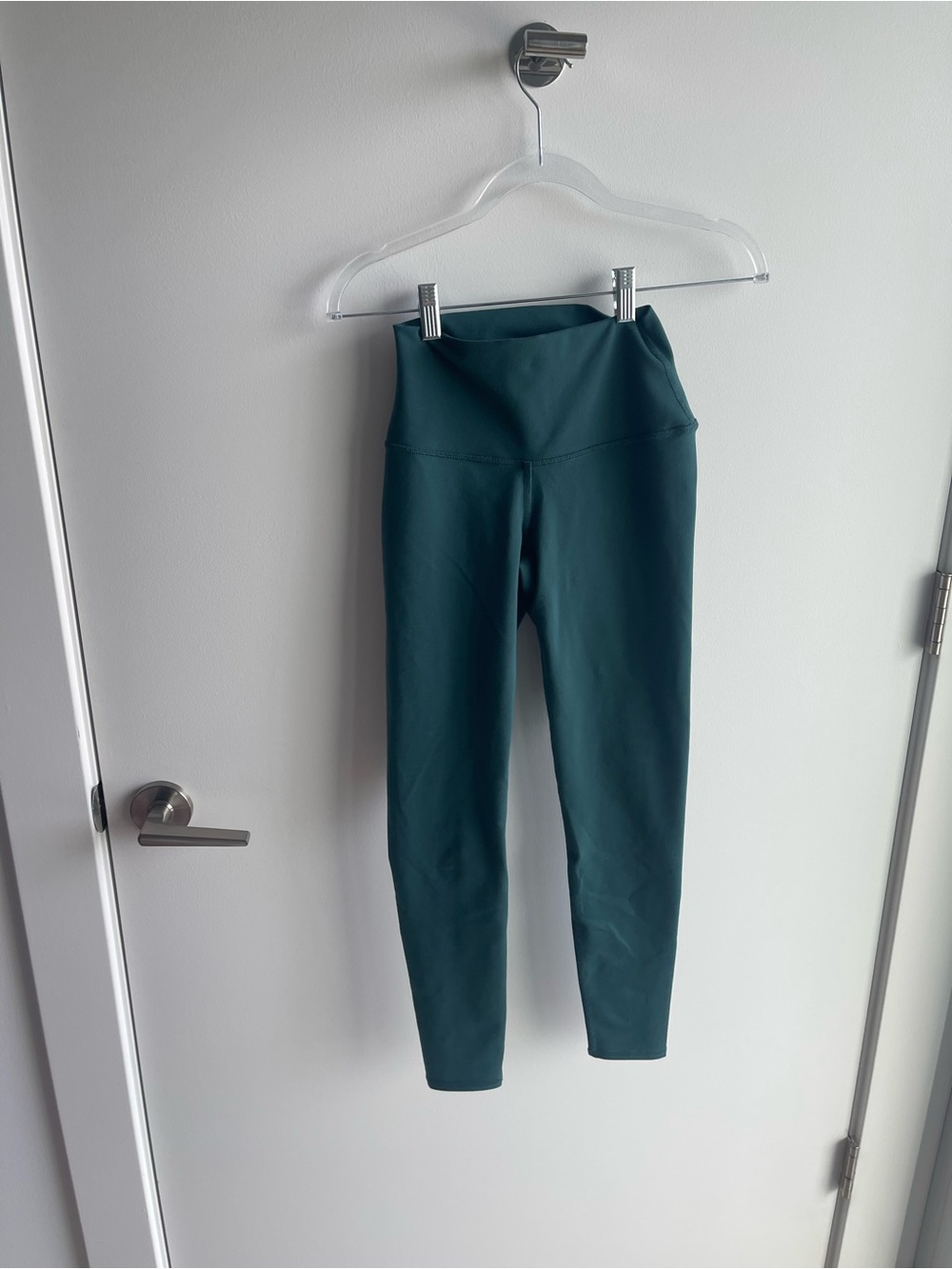 ALO YOGA Teal High Waist Leggings